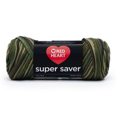 Red Heart Super Saver Yarn 3/Pack-Camouflage Image 1