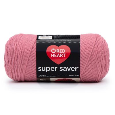 Red Heart Super Saver Yarn 3/Pack-Light Raspberry Image 1
