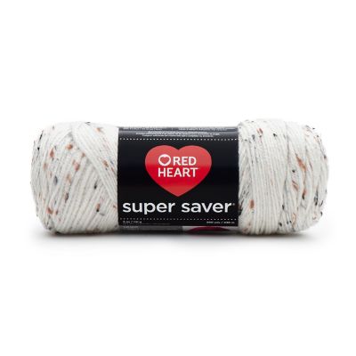 Red Heart Super Saver Yarn-Aran Fleck Image 1