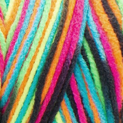 Red Heart Super Saver Yarn-Blacklight Image 1