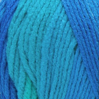 Red Heart Super Saver Yarn-Cool Stripe Image 1