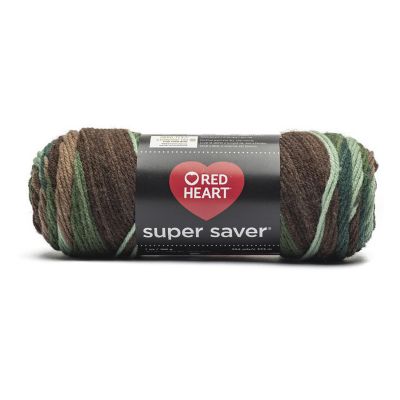 Red Heart Super Saver Yarn-Forest Image 1