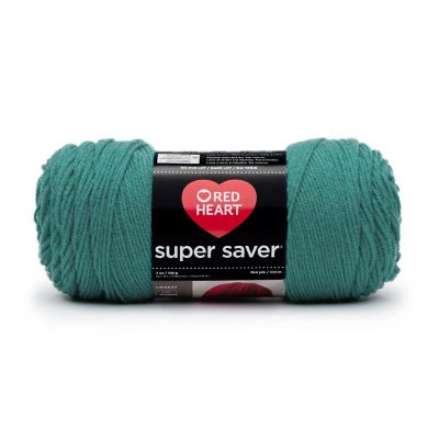 Red Heart Super Saver Yarn-Jade Image 1