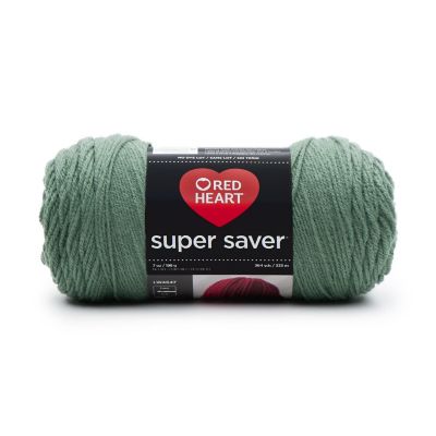 Red Heart Super Saver Yarn-Light Sage Image 1