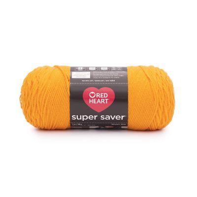 Red Heart Super Saver Yarn-Saffron Image 1