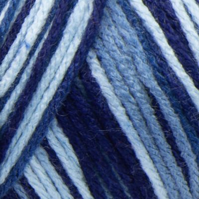 Red Heart Super Saver Yarn-Shaded Dusk Image 1