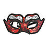 Red Lace Masks - 6 Pc. Image 1