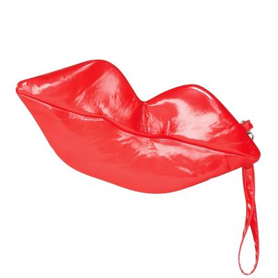 Red Lips Adult Costume Handbag Image 1
