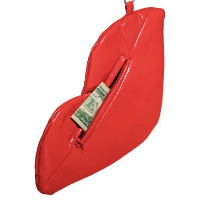 Red Lips Adult Costume Handbag Image 2