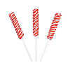 Red Mini Twisty Lollipops - 24 Pc. Image 1