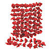 Red Rose Polyester Leis- 12 Pc. Image 1