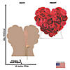 Red Roses Heart Stand-Up Image 2