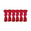 Red Satin Knot Napkin (Set Of 6) Image 1