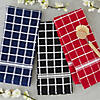 Red Solid Windowpane Terry Dishtowel (Set Of 4) Image 4