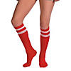Red Team Spirit Knee-High Socks - 1 Pair Image 1