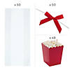 Red Treat Box Kit for 48 Image 1