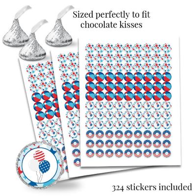 Red, White &amp; Pool Sticker Bundle 429pc. by AmandaCreation Image 3