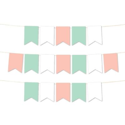 Red White Blue Pennant - 4 x 5.5 Inch Image 1