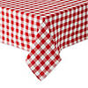 Red-White Checkers Tablecloth 60X120 Image 1
