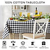 Red-White Checkers Tablecloth 60X120 Image 2