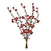 Red Winter Berry Bundle (Set Of 6) 14"H Plastic Image 1