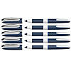 Rediform One Change Refillable Rollerball Pens, 0.6 mm, Blue, Pack of 5 Image 1
