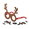 Reindeer Glasses Craft Kit - Makes 12 Image 1
