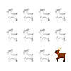 Reindeer Standing 5" Cookie Cutters Image 1