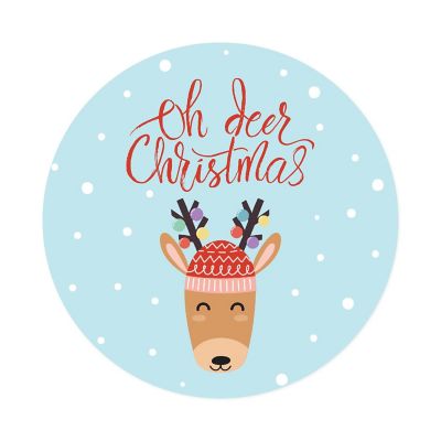 Reindeer with Lights Labels Image 3