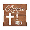 Rejoice for He Is Risen Wall Sign Image 1