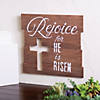 Rejoice for He Is Risen Wall Sign Image 1