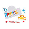 Rejoice! Jesus Has Risen Sign Craft Kit- Makes 12 Image 1
