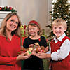 Religious Christmas Jingle with Joy for Jesus T-Shirts Brown Stuffed Bears - 12 Pc. Image 2