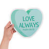 Religious Conversation Heart Mini Bulletin Board Set - 19 Pc.