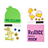 Religious Easter Bunny & Chick Magnet Craft Kit - Makes 12 Image 1