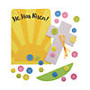 Religious Easter Button Sign Bible Craft Kit - Makes 12 Image 1