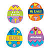 Religious Easter Egg Magnet Foam Craft Kit - Makes 12 Image 1