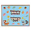 Religious Fall Changing Leaves Mini Classroom Bulletin Board Set - 23 Pc. Image 1