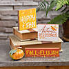 Religious Fall Tabletop Signs &#8211; 3 Pc. Image 1