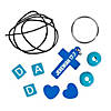 Religious Father&#8217;s Day Keychain Craft Kit - Makes 12 Image 1
