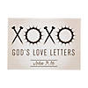 Religious God&#8217;s Love Letters Tabletop Sign Image 1