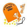 Religious Halloween No Bones About it Jesus Loves You Craft Kit - Makes 12 Image 1