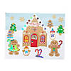 Religious Iridescent Gingerbread House Sticker Scenes - 12 Pc. Image 1