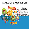 Religious Jesus Lives Candy-Filled Plastic Easter Eggs - 24 Pc. Image 1