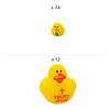Religious Micro &amp; Regular Vinyl Rubber Ducks Assortment - 36 Pc. Image 1
