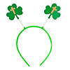 Religious St. Patrick&amp;#8217;s Day Shamrock Head Boppers - 12 Pc. Image 1