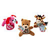 Religious Stuffed Characters Valentine Exchanges with Card for 36 Image 1