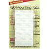 Removable Tabs, 0.5" x 0.5", 480 Per Pack, 3 Packs Image 1