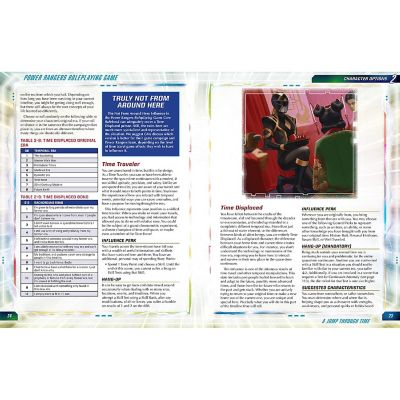 Renegade Game Studios: Power Rangers Roleplaying Game A Jump Through Time Sourcebook Image 1