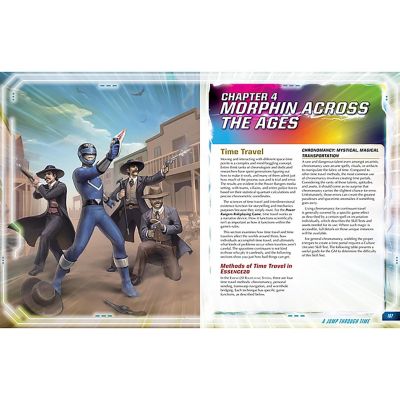 Renegade Game Studios: Power Rangers Roleplaying Game A Jump Through Time Sourcebook Image 3